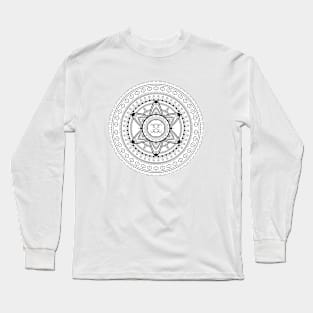 Mandala art Long Sleeve T-Shirt